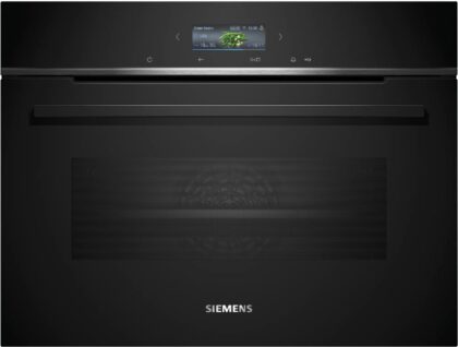 Siemens CB774G1B1 Iq700 Kompakter pyrolyseofen cm. 60 h 45 - schwarzes glas