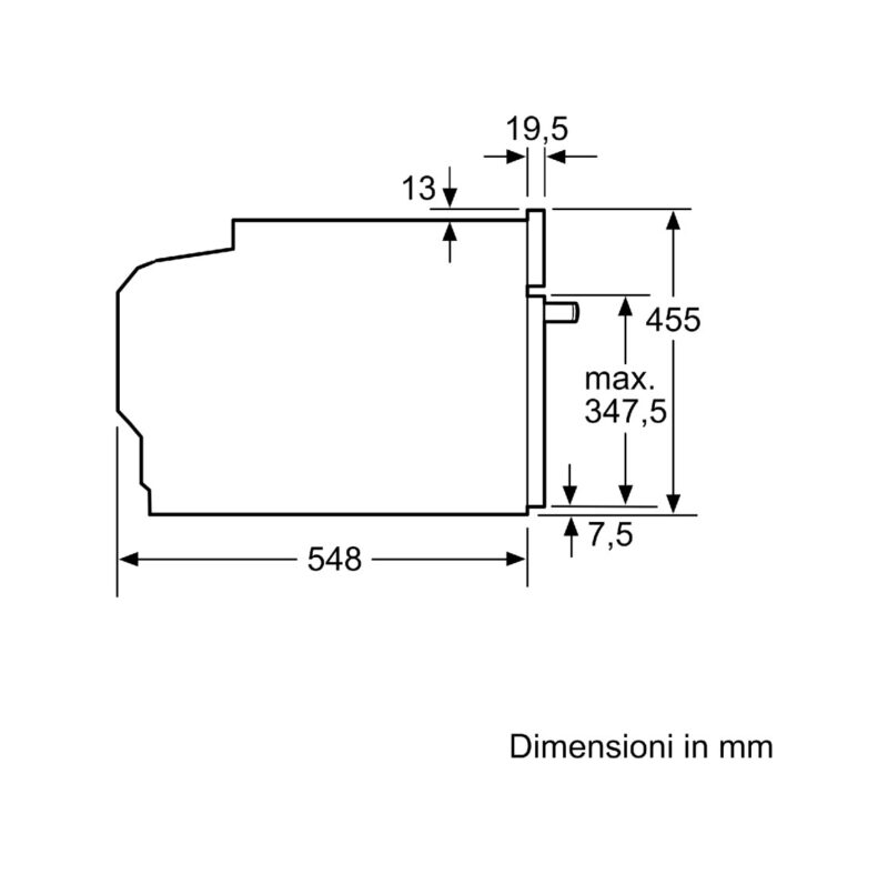 Siemens CB774G1B1 Iq700 Kompakter pyrolyseofen cm. 60 h 45 - schwarzes glas – Image 3