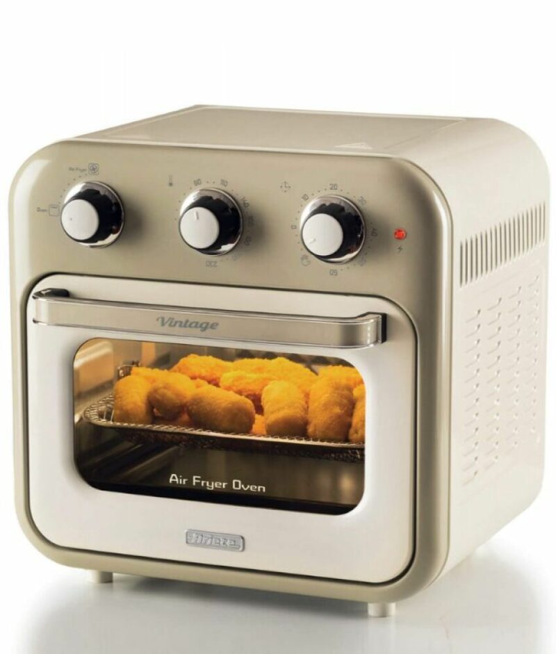 Ariete 4632/03 Vintage Heißluftfritteuse + backofen 16 l – beige