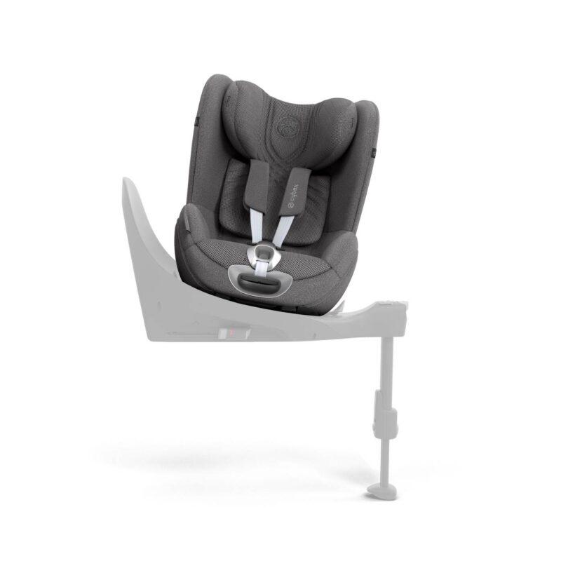 Der im ADAC-Test mit "gut" bewertete, rückwärtsgerichtete Kindersitz Sirona T i-Size bietet Rundum-Belüftung. Die Plus Option des Sitzes verfügt über ein integriertes Sonnendach. Nur mit Base T oder Base Z2 kompatibel. – Image 4
